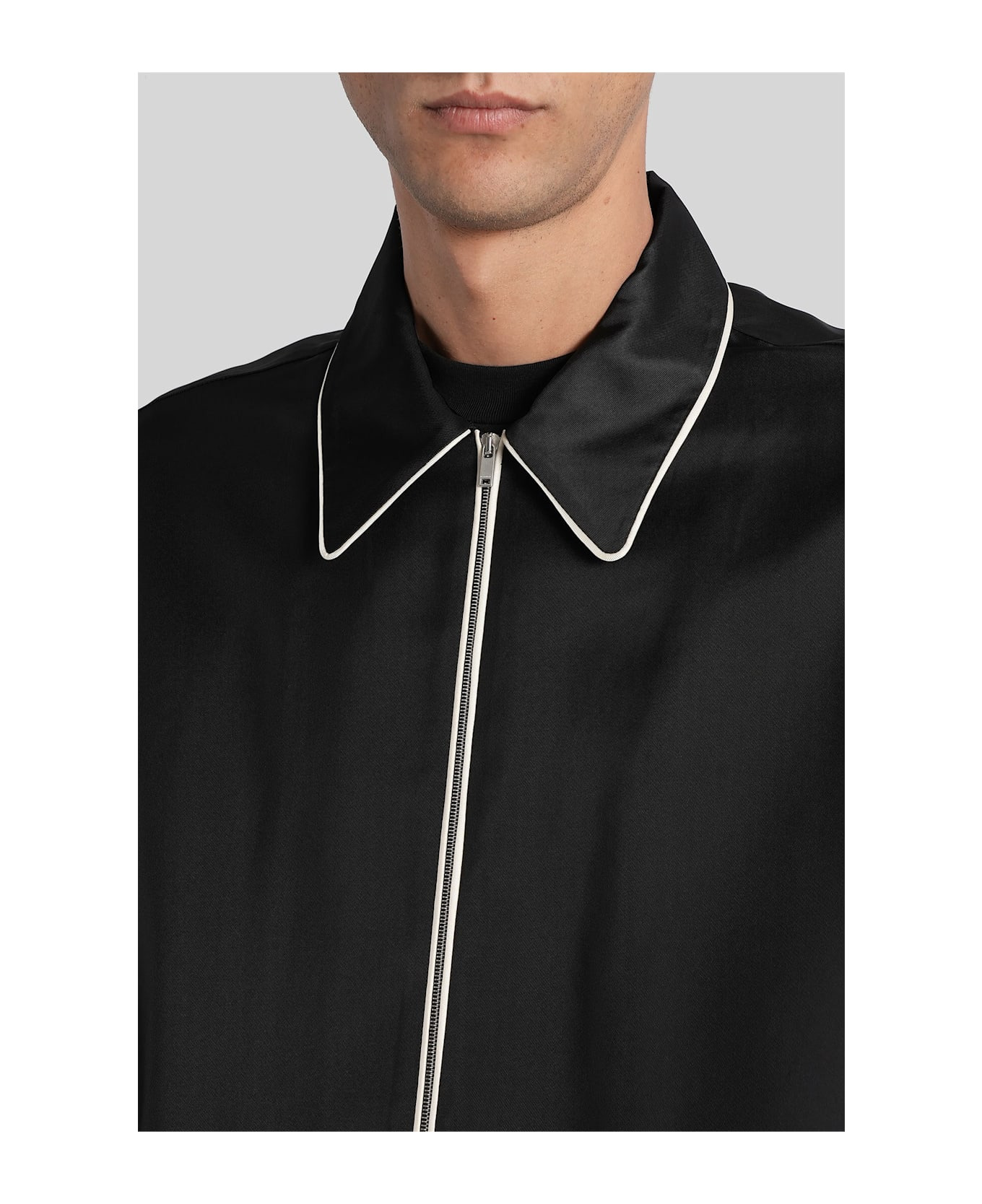 Shirt 171 Shirt In Black Viscose - 5