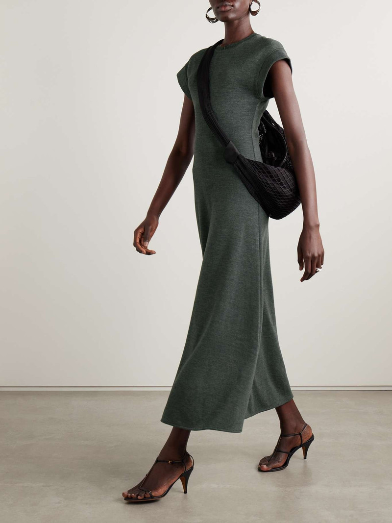 Proenza Schouler Melanie ribbed cotton-blend maxi dress outlook