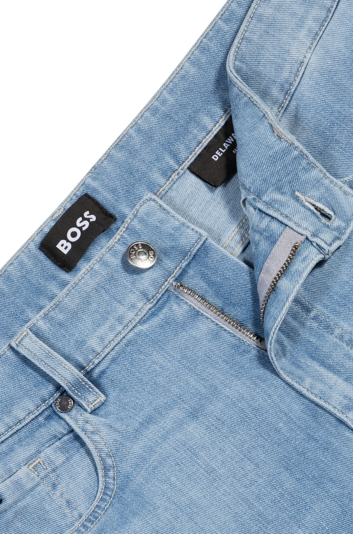 DELAWARE SLIM-FIT JEANS IN BLUE ITALIAN DENIM - 6