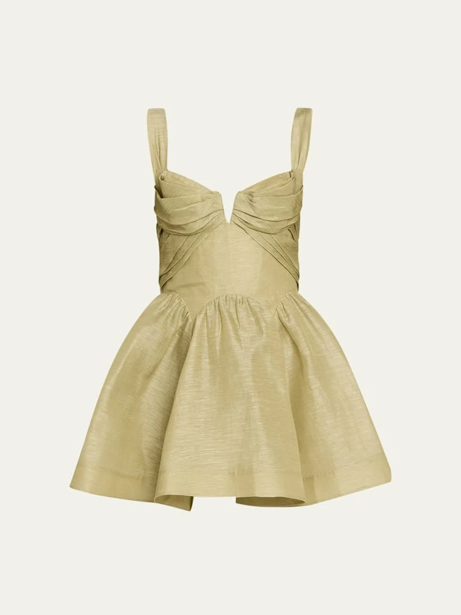 Rebellion Drape Mini Dress - 1