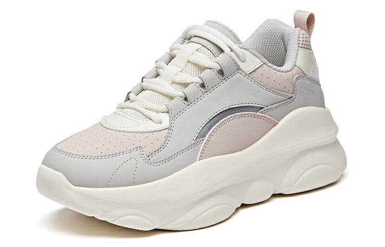(WMNS) ANTA Life Series Sneakers 'Grey White' 122018887-2 - 2