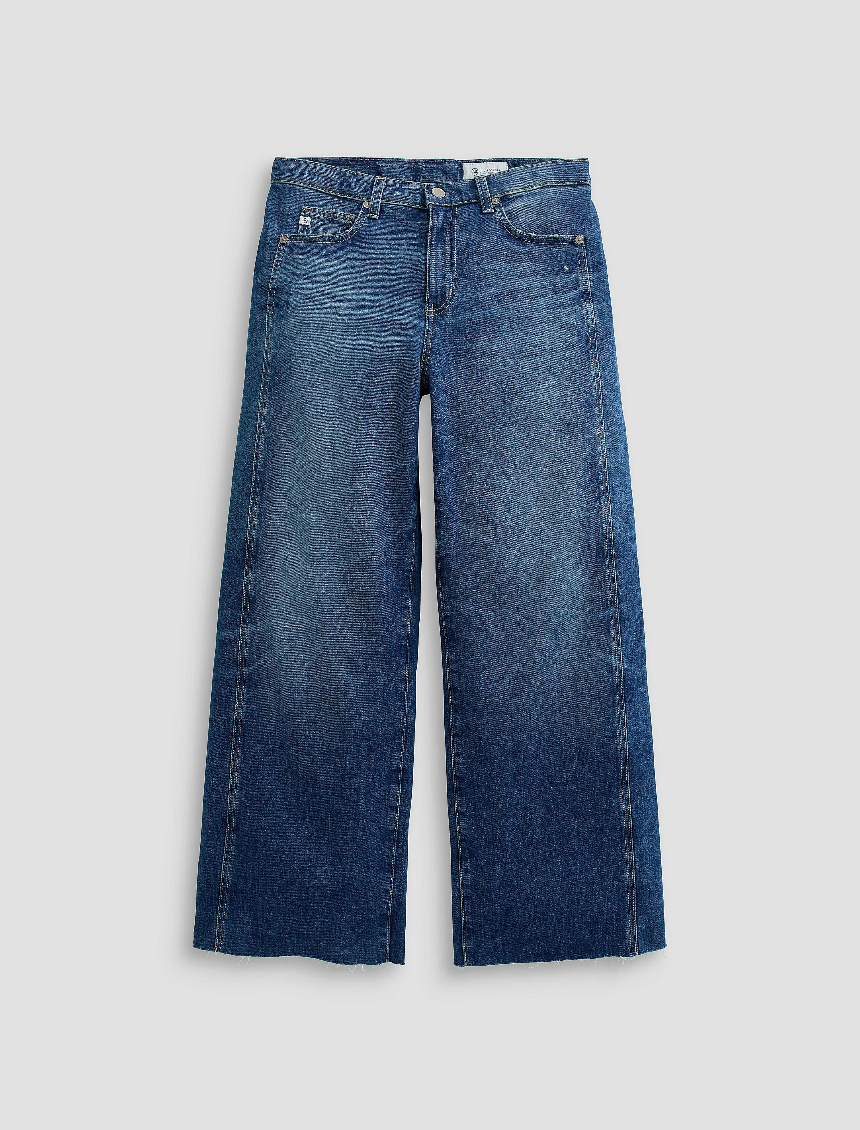 Saige Wide Leg Crop Jean - 1