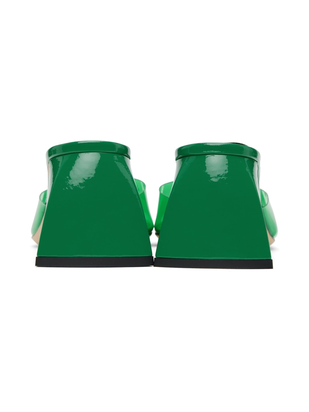 Green Romy Heeled Sandals - 2