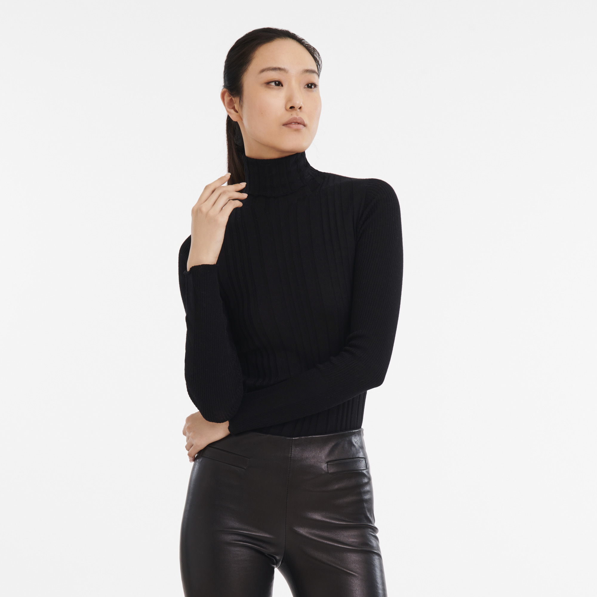 Sweater Black - Knit - 2