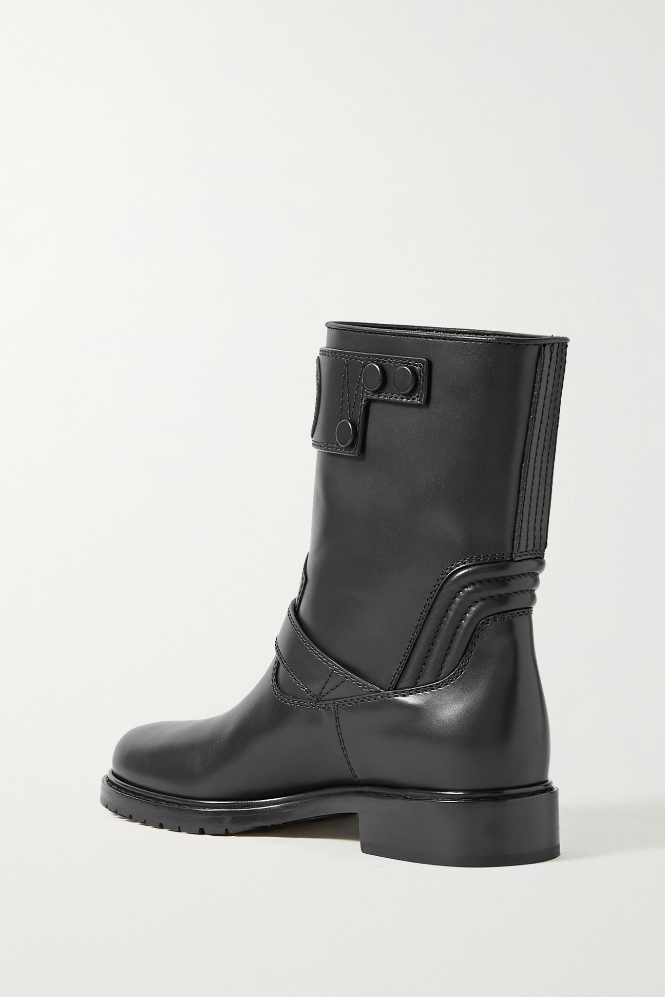 Valentino Garavani Go Logo Rider 35 leather ankle boots - 4