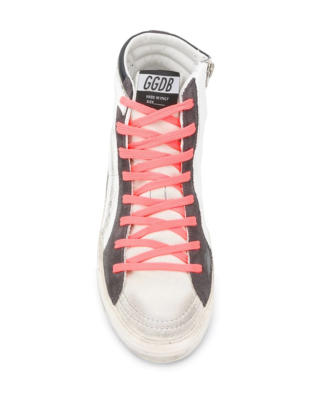 Slide high-top sneakers - 4