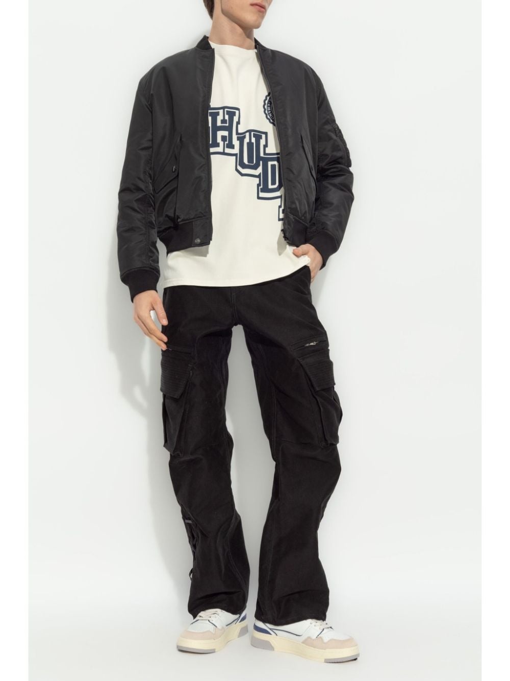 straight-leg cargo trousers - 2