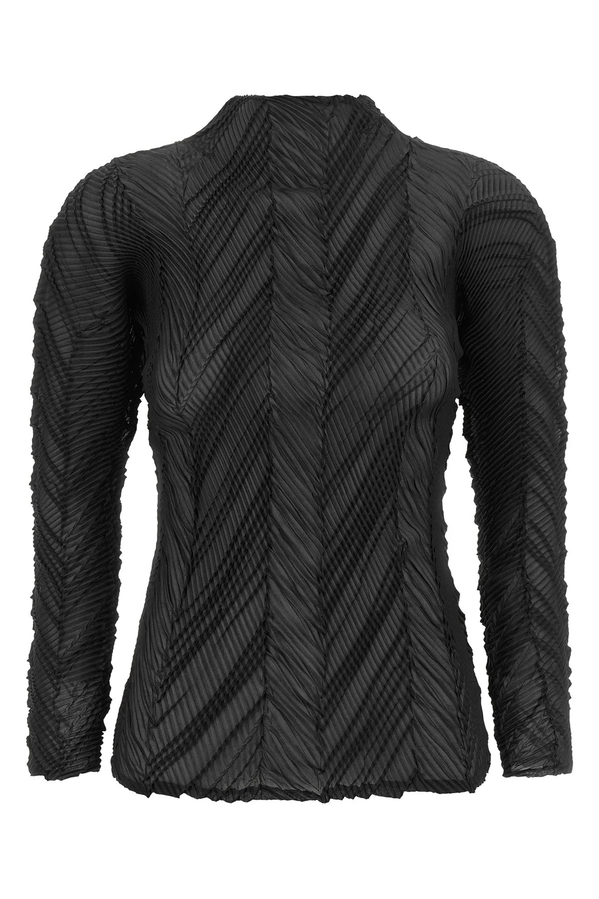 'Zigzag Pleats' Sweater - 1