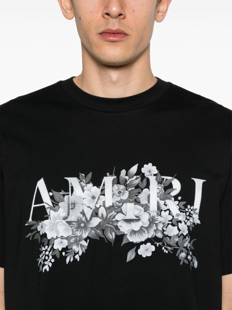 Garden-print T-shirt 4