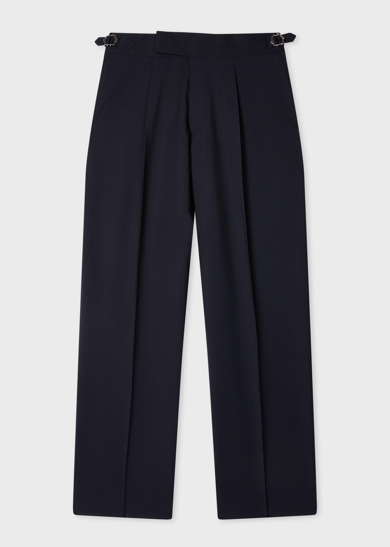 Navy Wool-Mohair Evening Suit 5