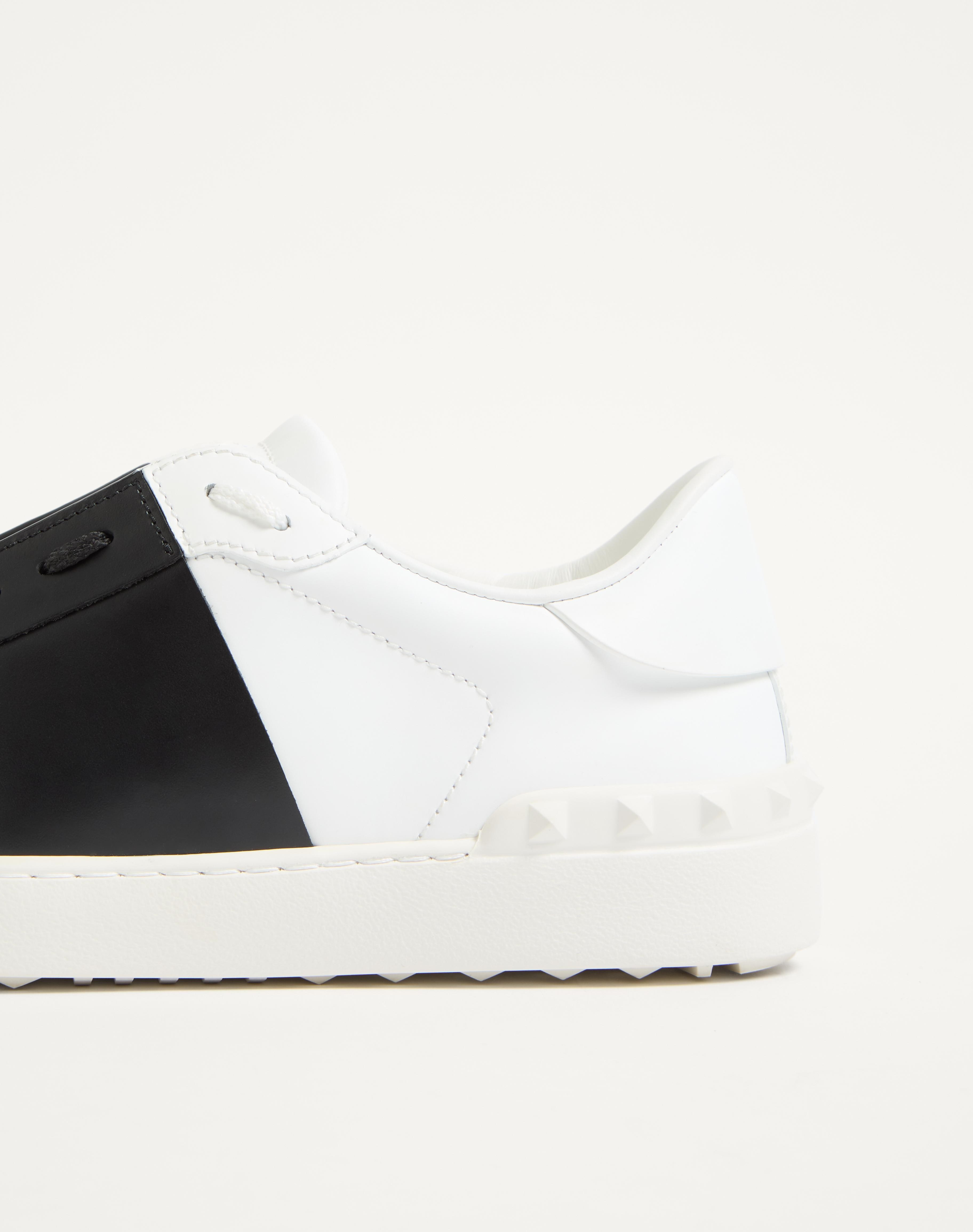 CALFSKIN OPEN SNEAKER - 8