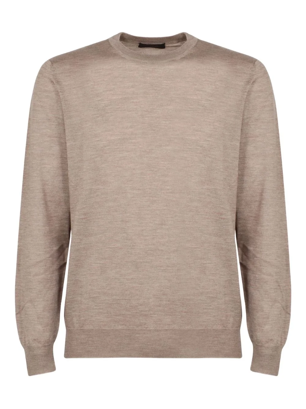 crew-neck cotton sweater - 1