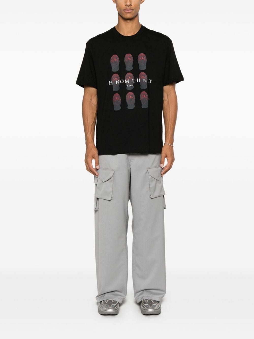 Red Masks-print T-shirt - 3