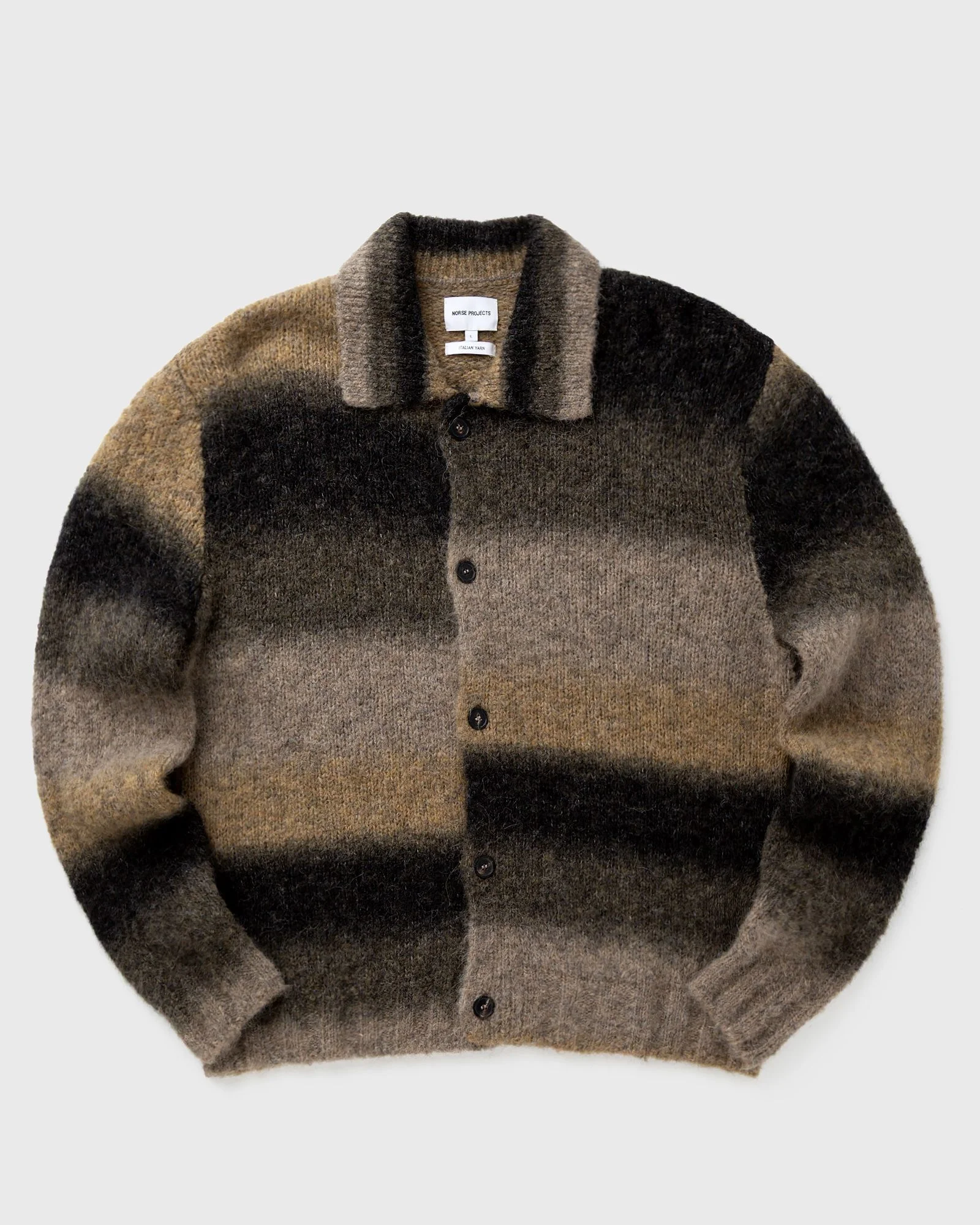 Erik Gradient Alpaca Wool Jacket - 1