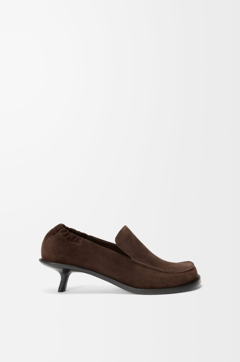 Flex loafer in suede calfskin 1