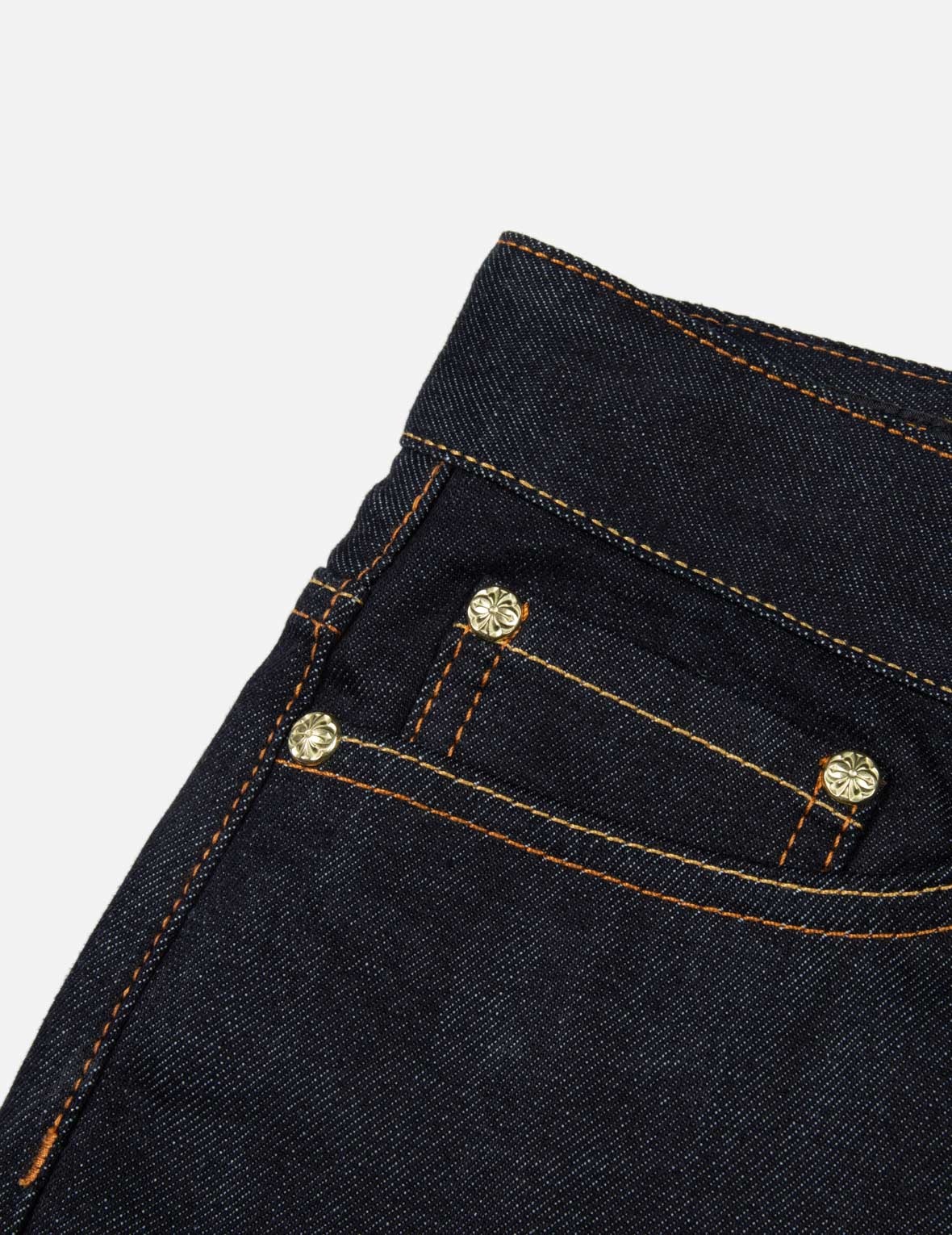 BROCADE APPLIQUÉ SEAGULL RELAX FIT JEANS - 2