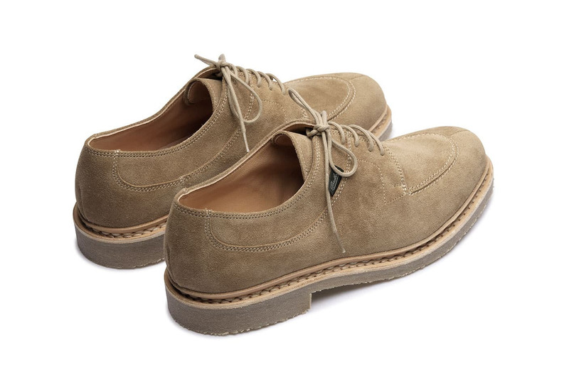 Paraboot Avignon Velours Sand - Rubber Sole outlook