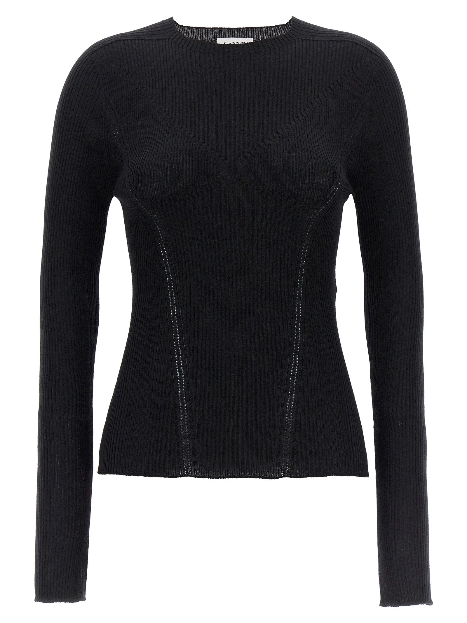 Lanvin Women Ribbed Sweater - 1