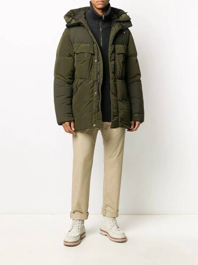 Ten C padded hooded coat outlook