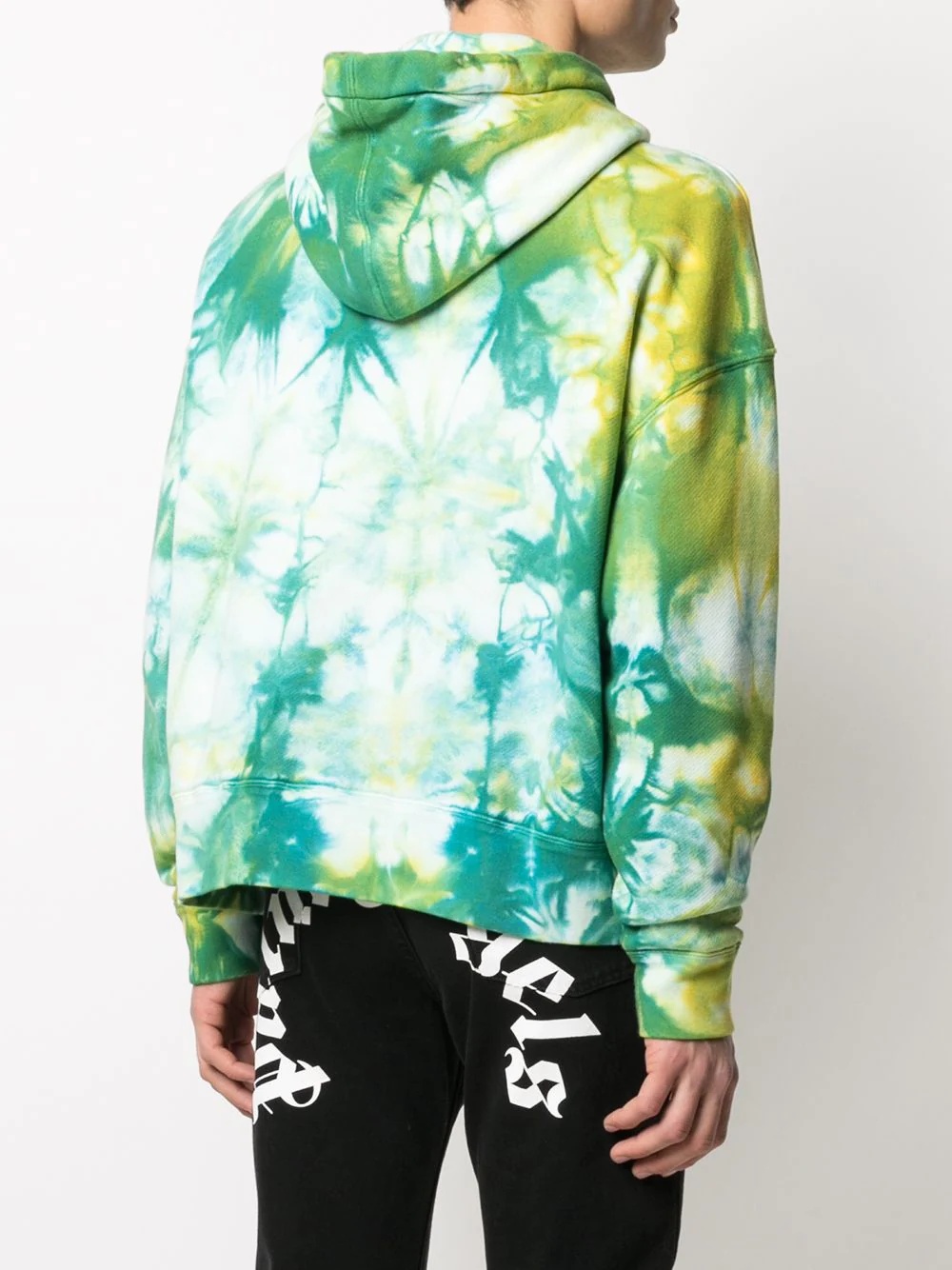 Burning Head tie-dye hoodie - 4