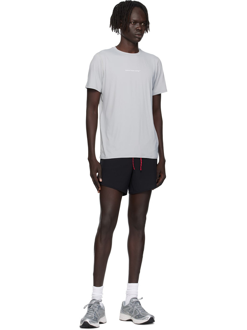 District Vision Gray Ultralight Aloe Short Sleeve T-shirt outlook