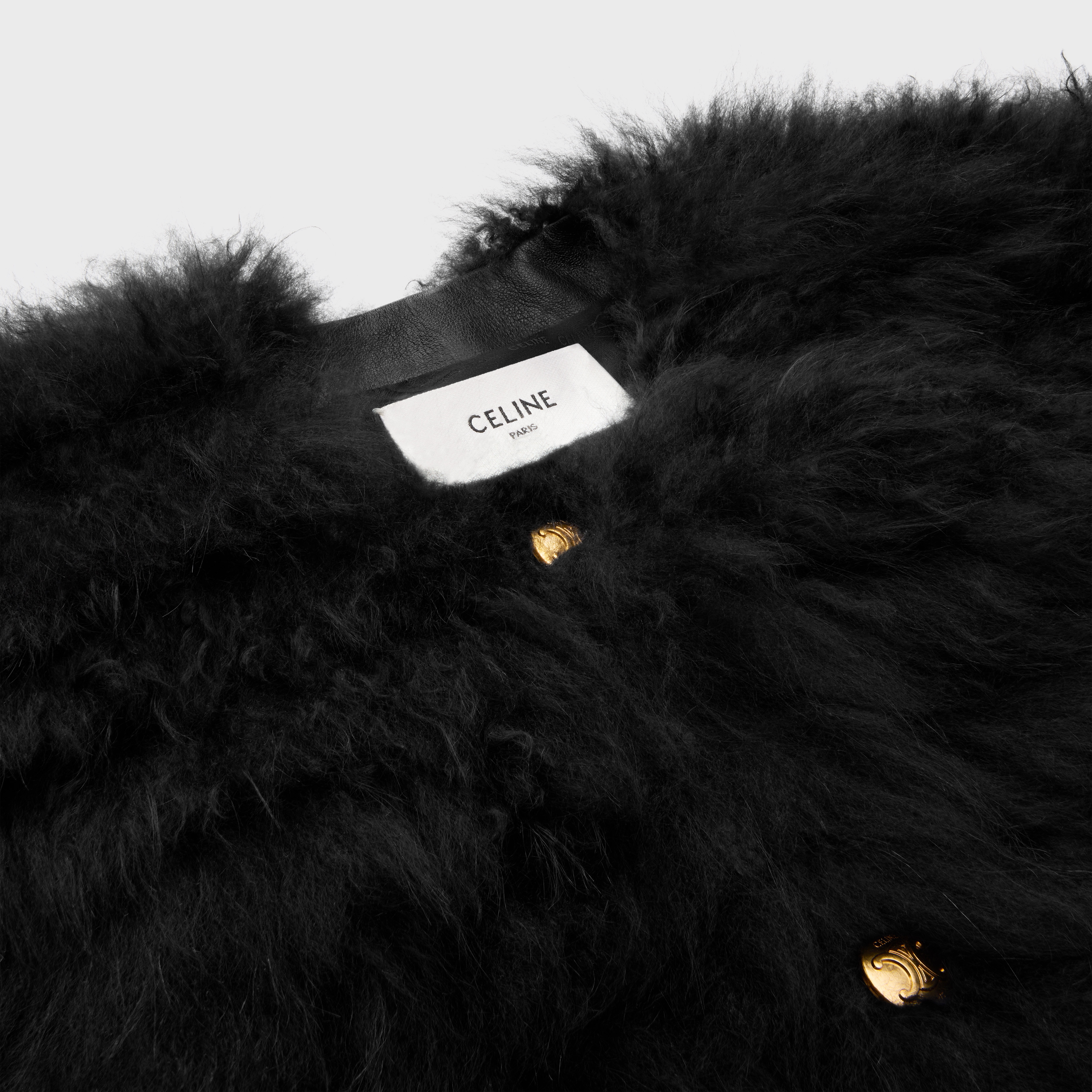 embroidered cardigan in goat cashmere - 3