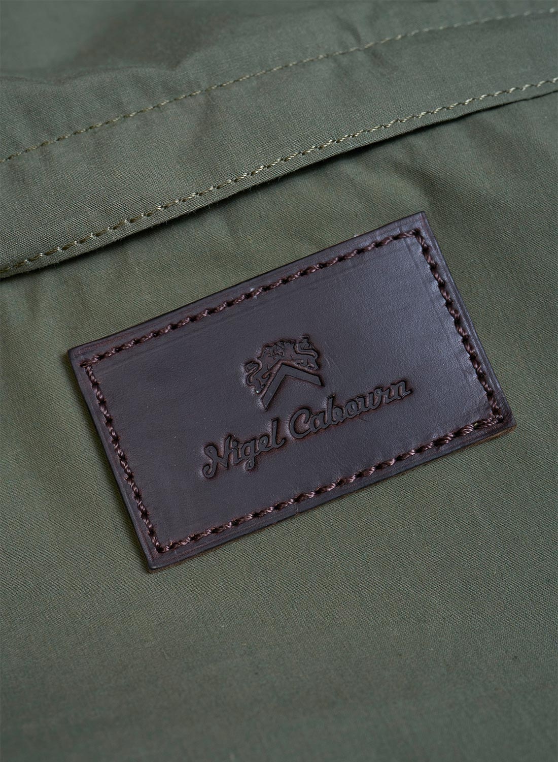 Day Pack Cotton Nylon Weather Cloth in Green - 2