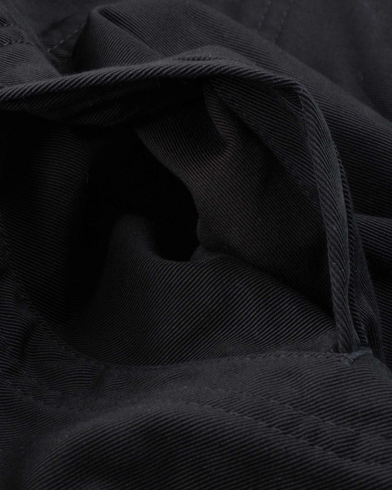 IHJ-144-BLK 12oz Kurashikizome® Twill Work Jacket - Black - 11