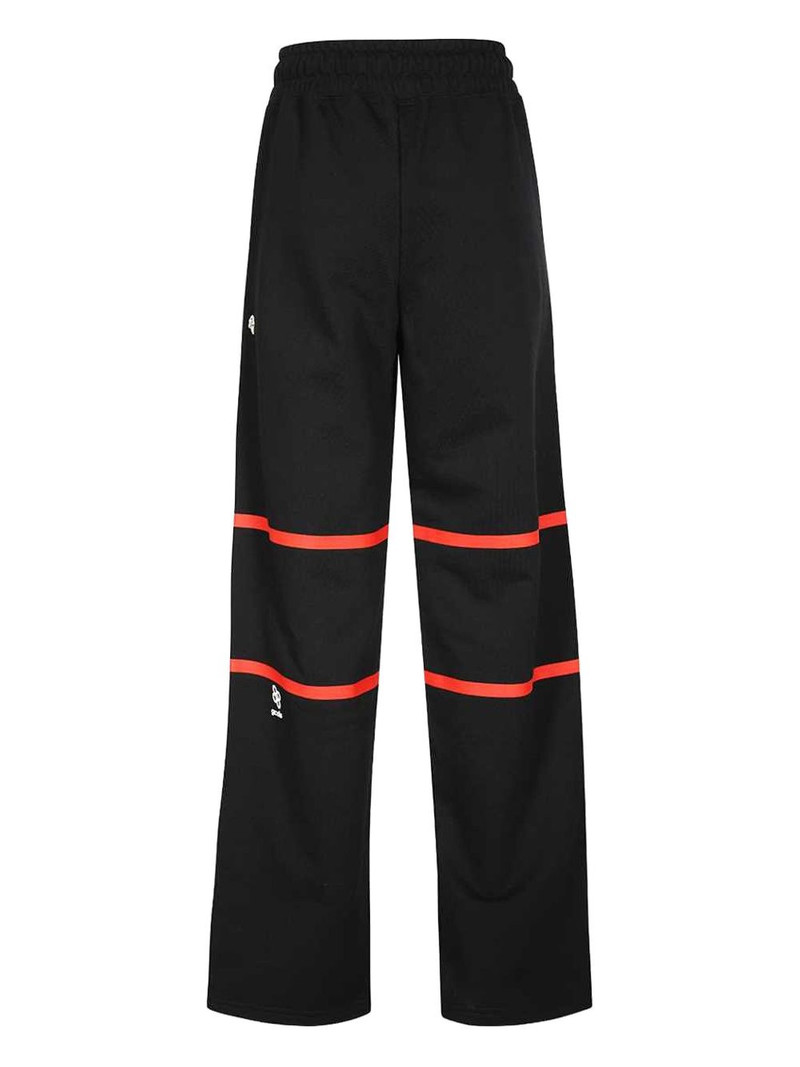 GCDS logo-stripe drawstring trousers outlook
