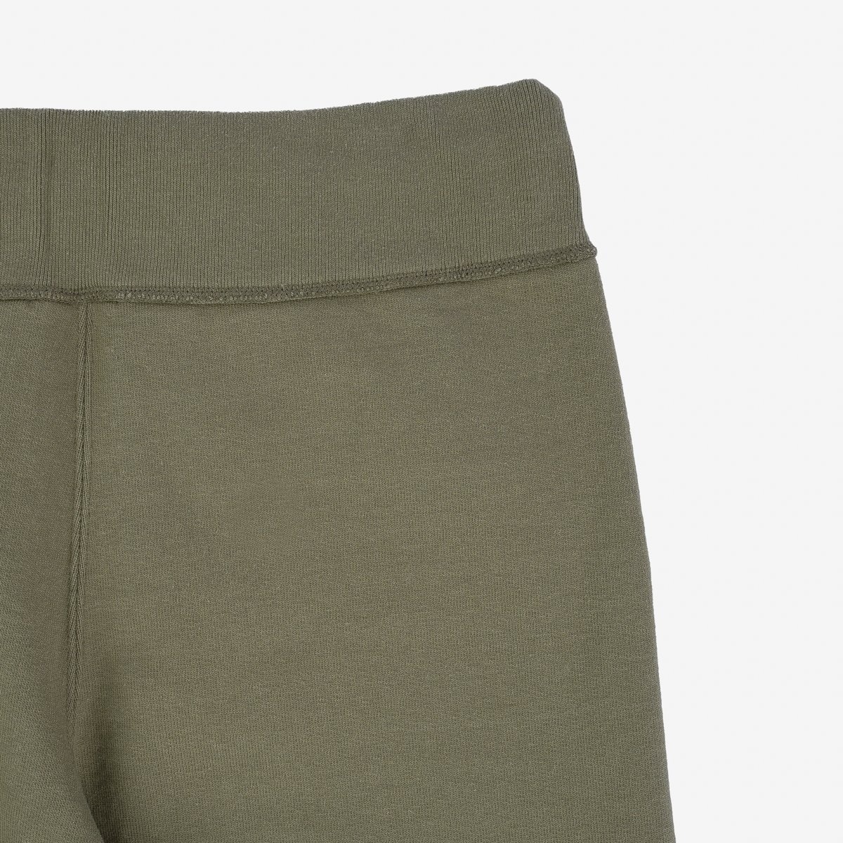 IHSW-70-OLV 14oz Ultra Heavyweight Loopwheel Cotton Sweat Pants - Olive - 5