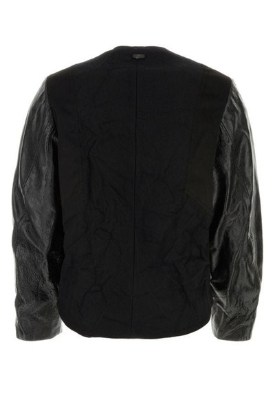 ADER error Black wool blend jacket outlook
