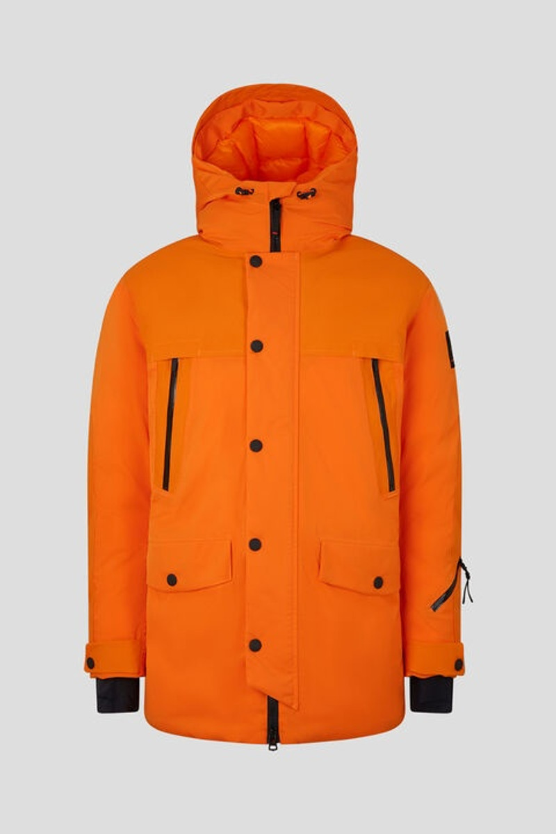 Jesper functional parka in Orange 1