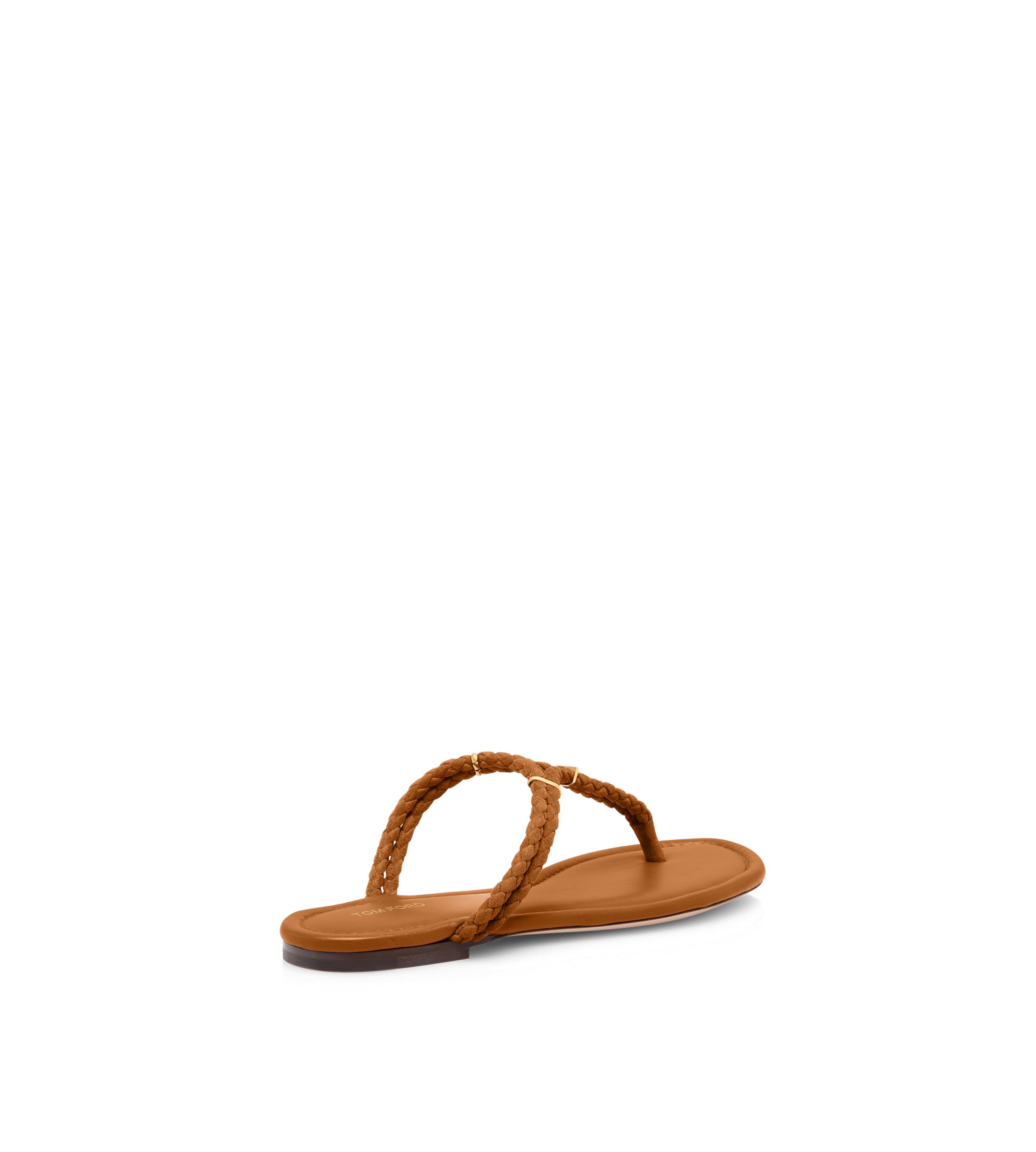 WOVEN SUEDE LILY THONG SANDAL - 3