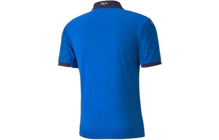 PUMA Italy Home Match Shirt 2020 2021 'Blue' 762919-01 - 2