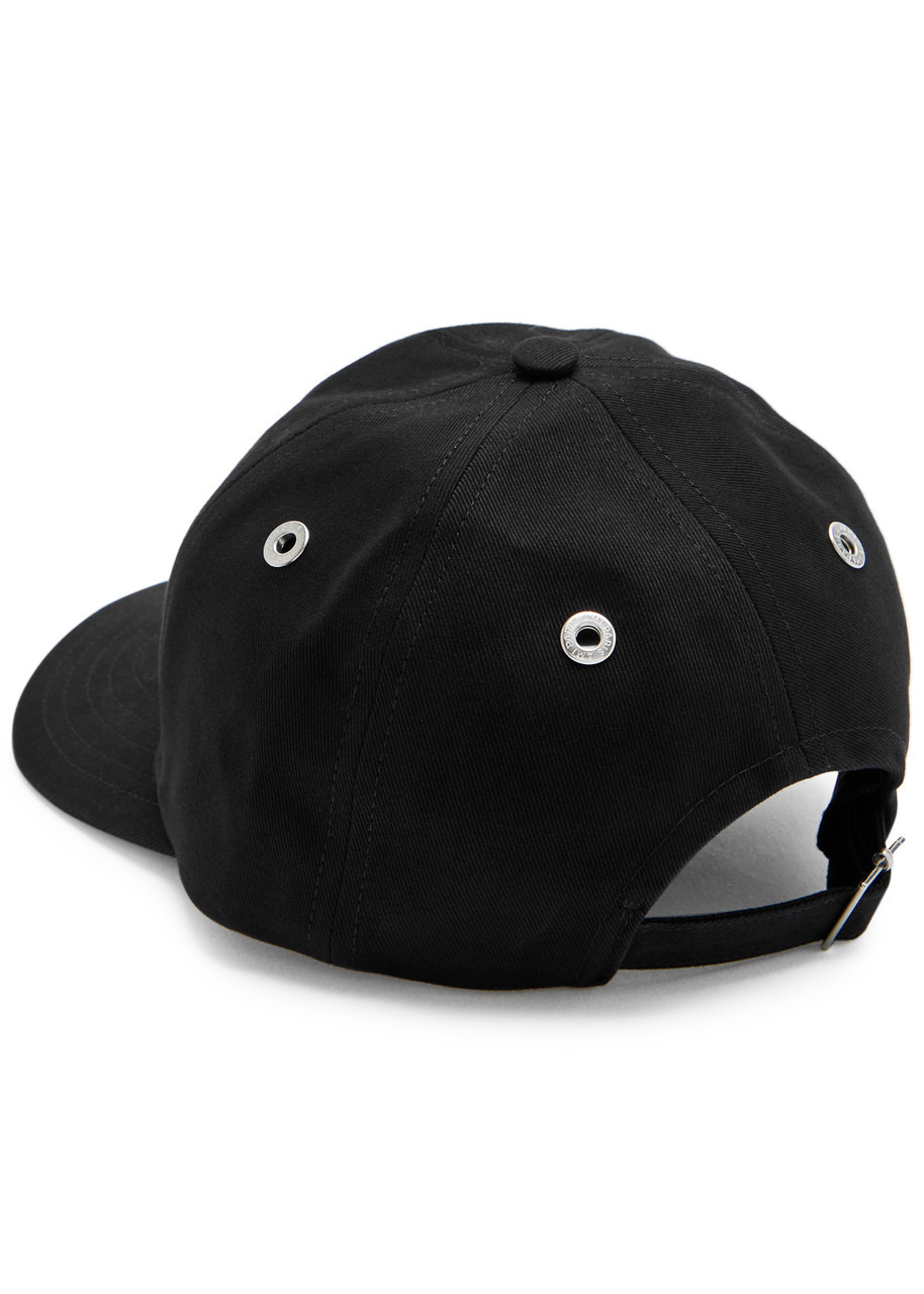Ami Paris Logo-embroidered Cotton-twill cap - 2