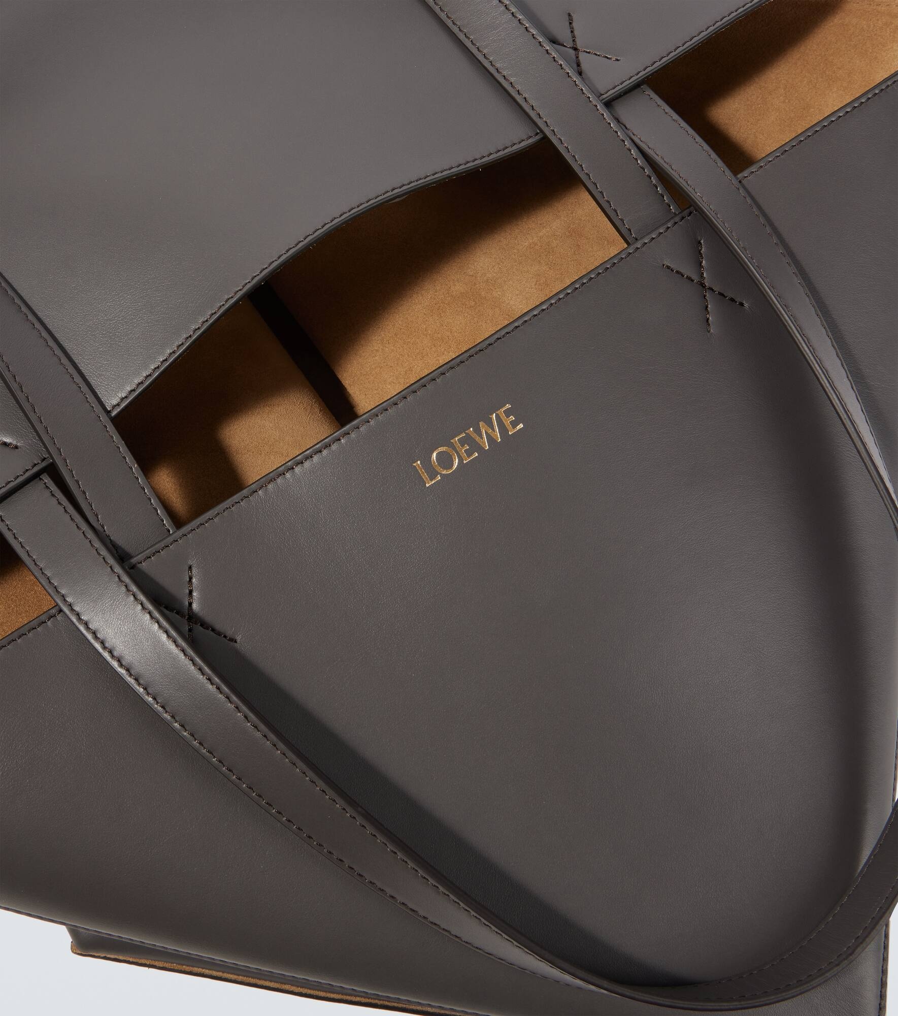 Puzzle Fold XL leather tote bag - 6