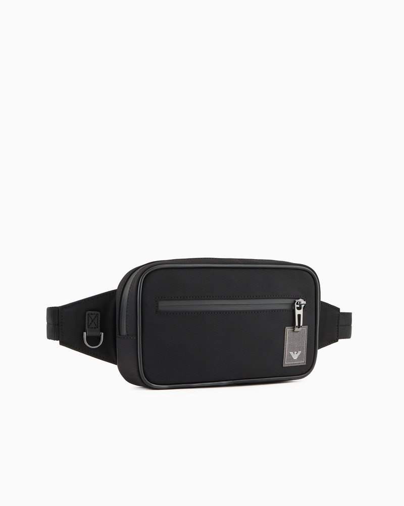 EMPORIO ARMANI Travel Essential nylon belt bag outlook
