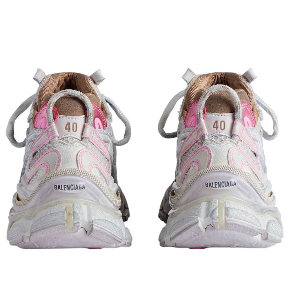 (WMNS) Balenciaga Runner 2.0 'White Pink' 779064W3RXP2050 - 4
