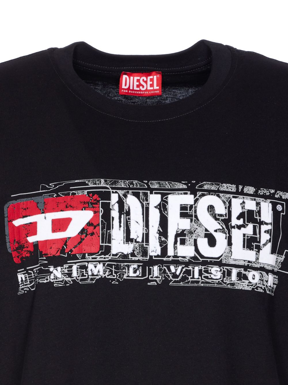 graphic-print crew-neck T-shirt - 4