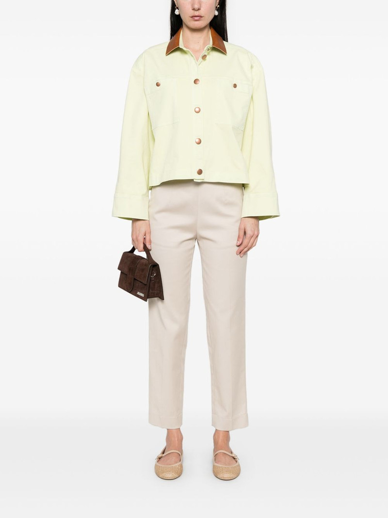 forte_forte contrasting-colour jacket outlook