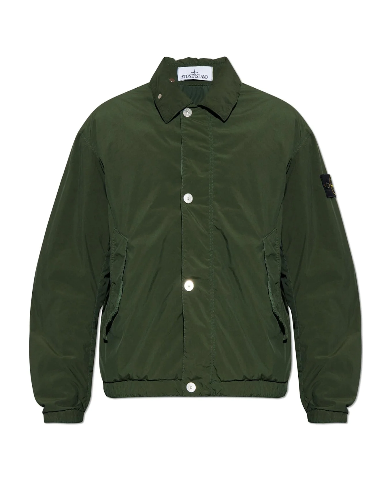 Stone Island Jacket With Logo Patch - 1