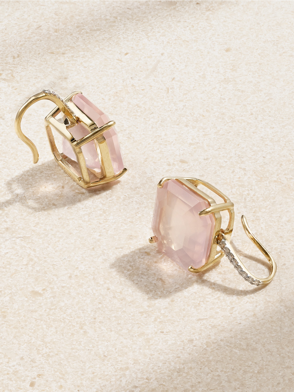 14-karat Gold, Topaz And Diamond Earrings - 3