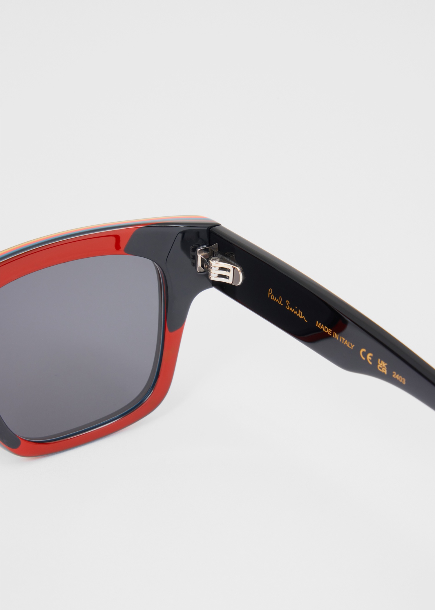 Black 'Kramer' Sunglasses - 4
