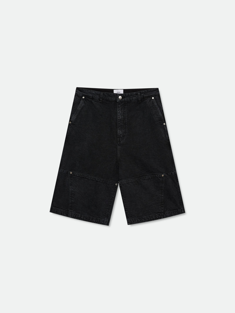 WASHED CANVAS REZA SHORT 1