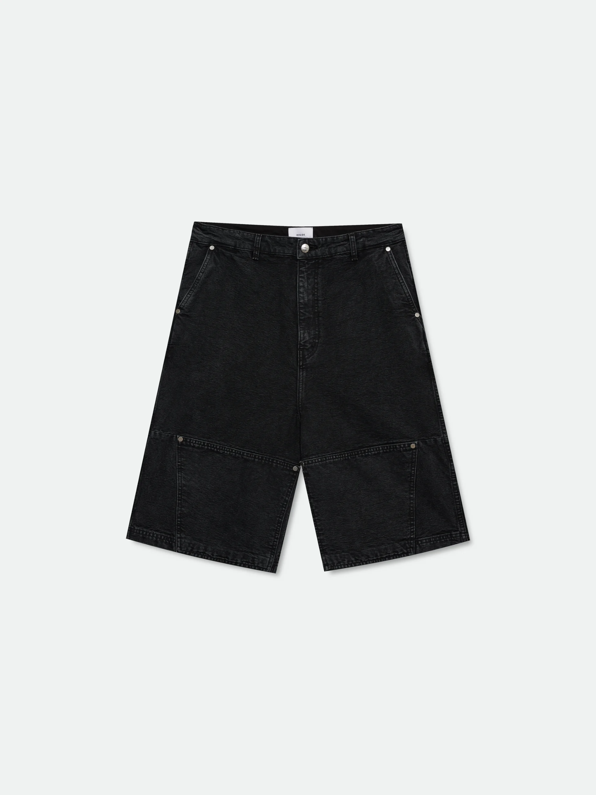 WASHED CANVAS REZA SHORT - 1