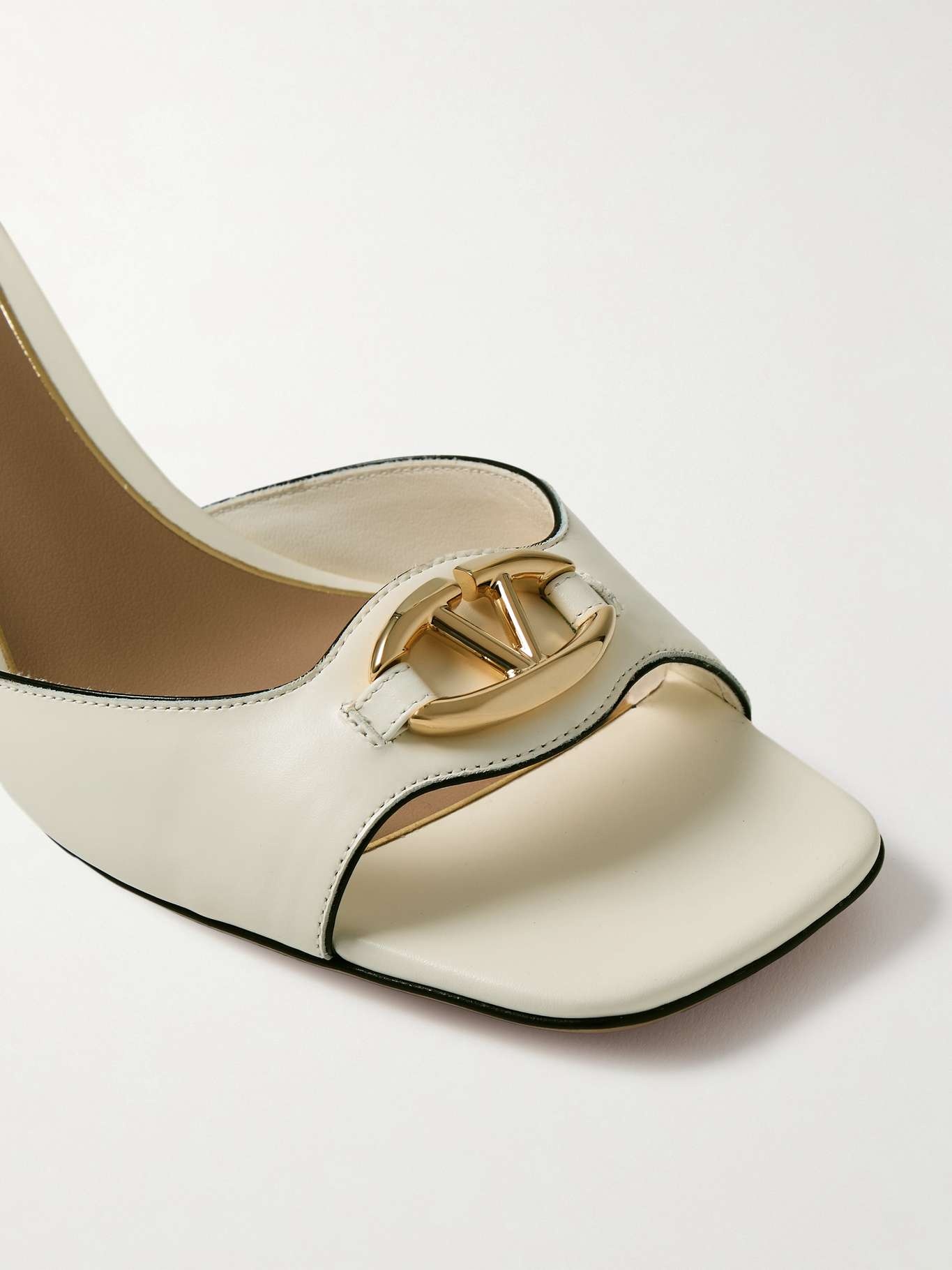 VLOGO Bold 60 leather mules - 4