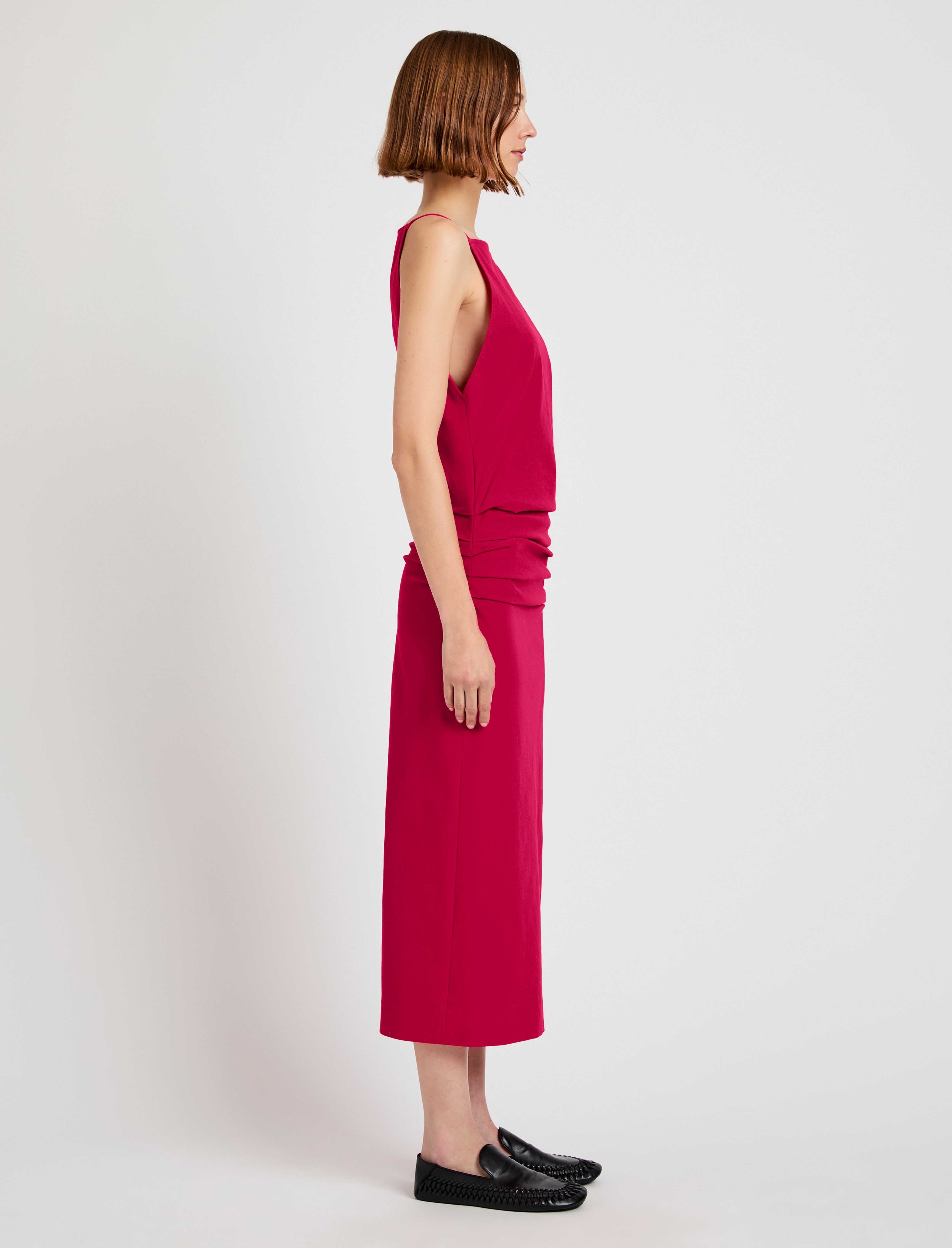 Priya Dress in Bi-Stretch Cotton Nylon - 3
