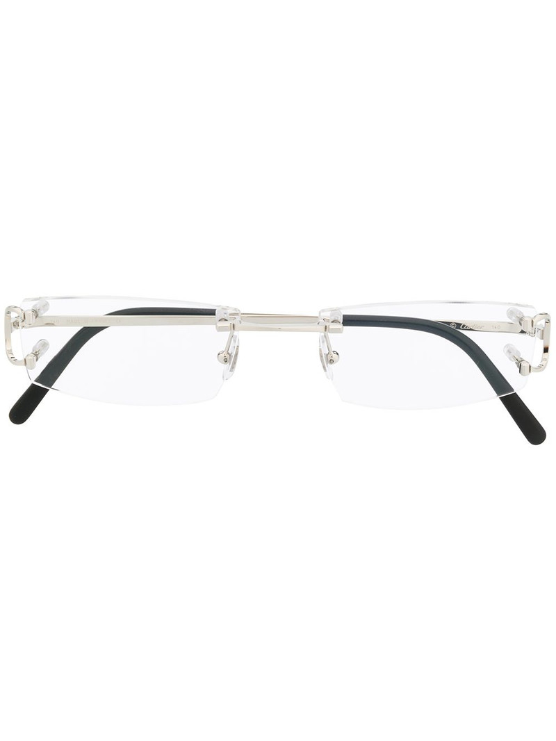 직사각형 rimless 유리 1