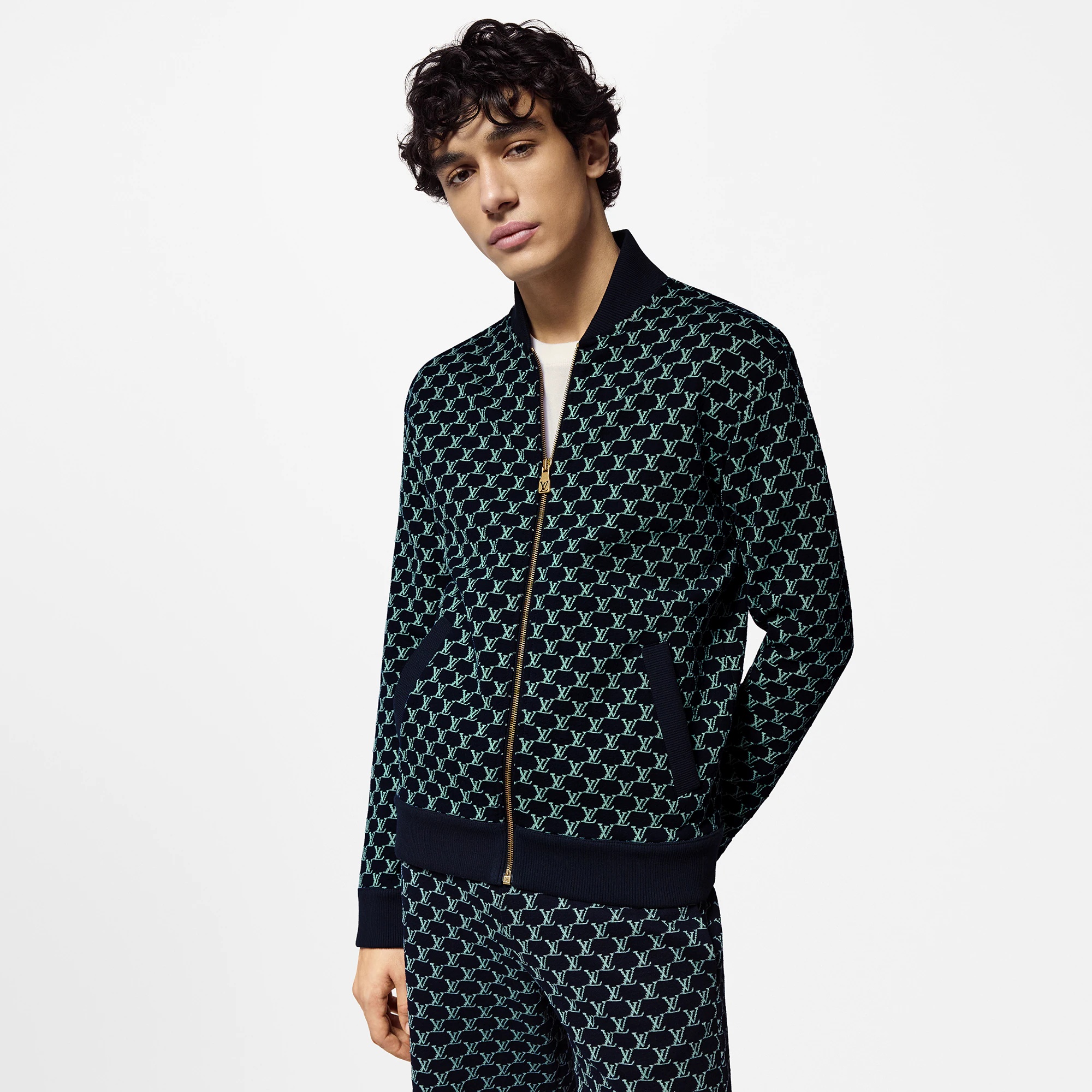 Double Face Cotton Jersey Bomber - 2