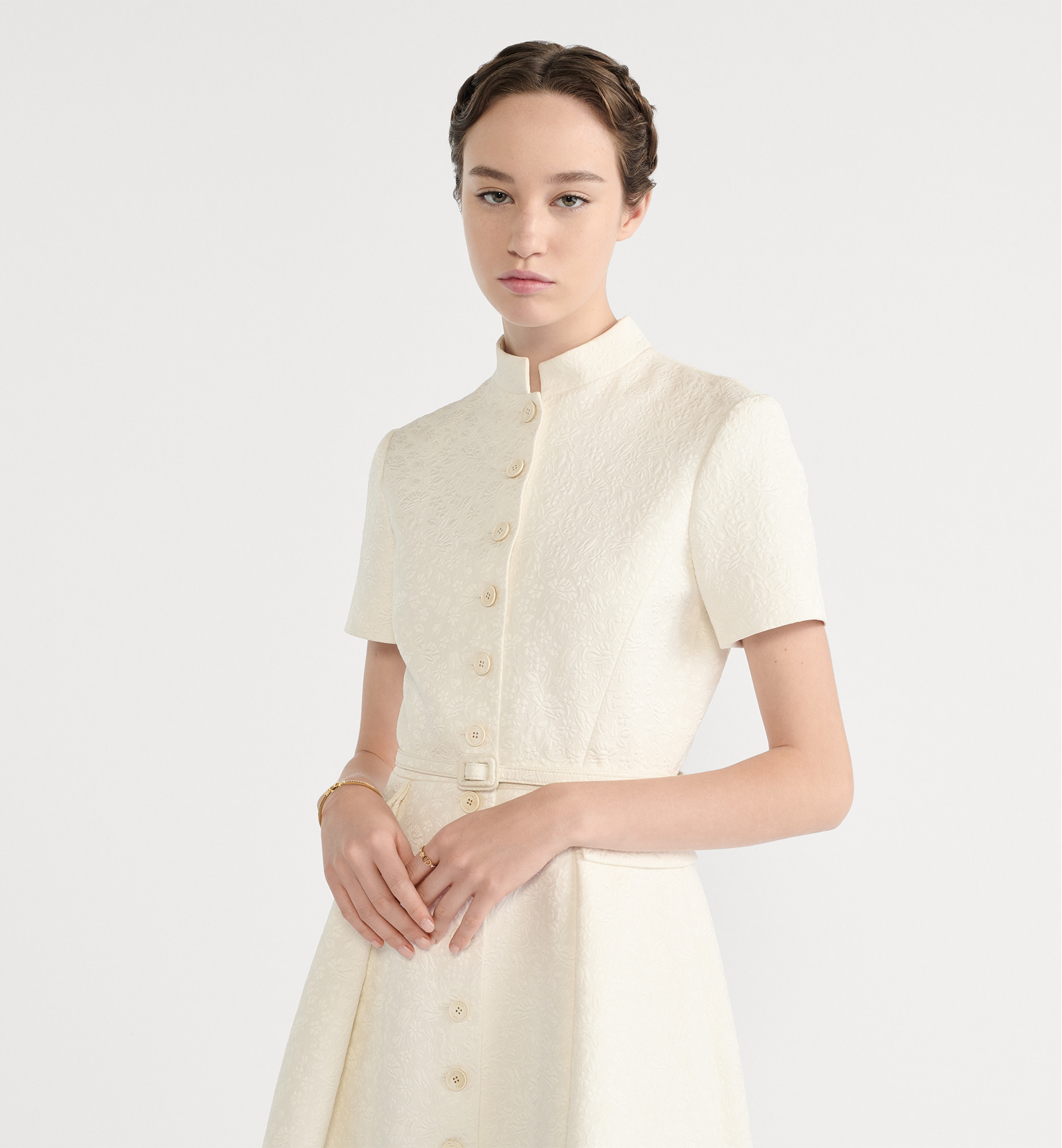 Mid-Length Belted Shirtdress - 3